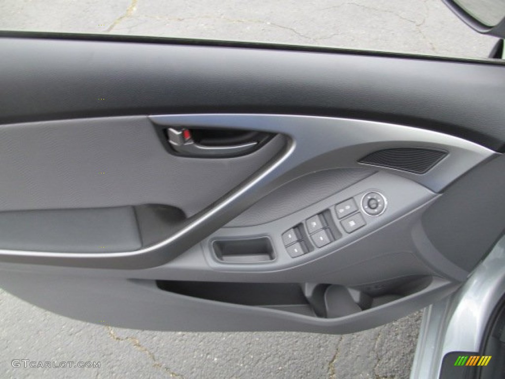 2013 Elantra Limited - Silver / Gray photo #7