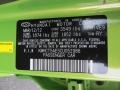  2012 Accent GS 5 Door Electrolyte Green Color Code VE9
