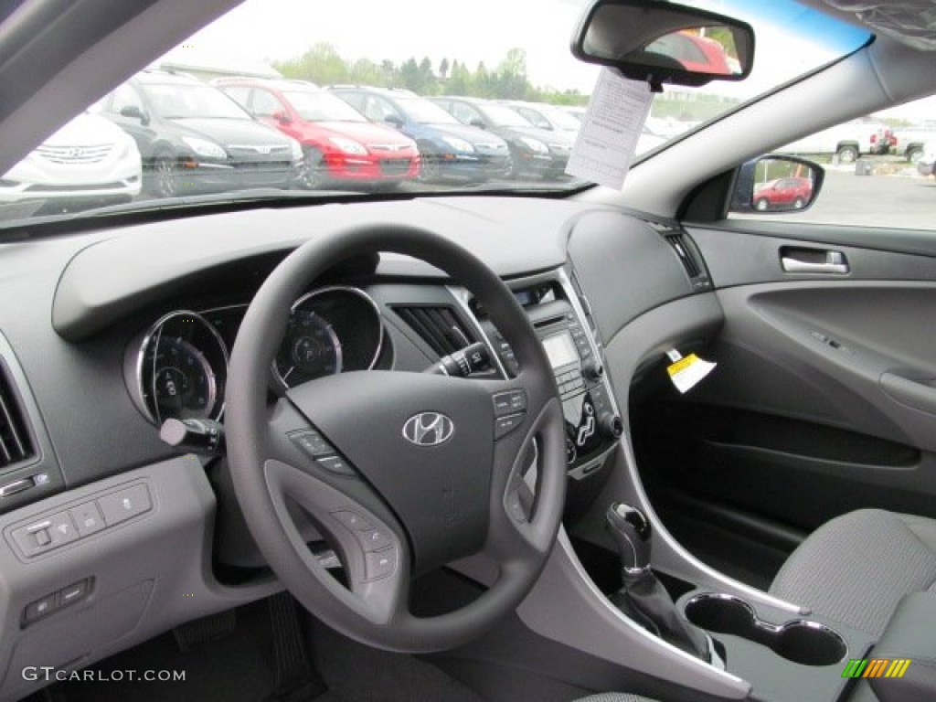 2013 Sonata GLS - Indigo Night Blue / Gray photo #6