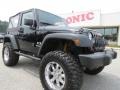 2009 Black Jeep Wrangler X 4x4  photo #1