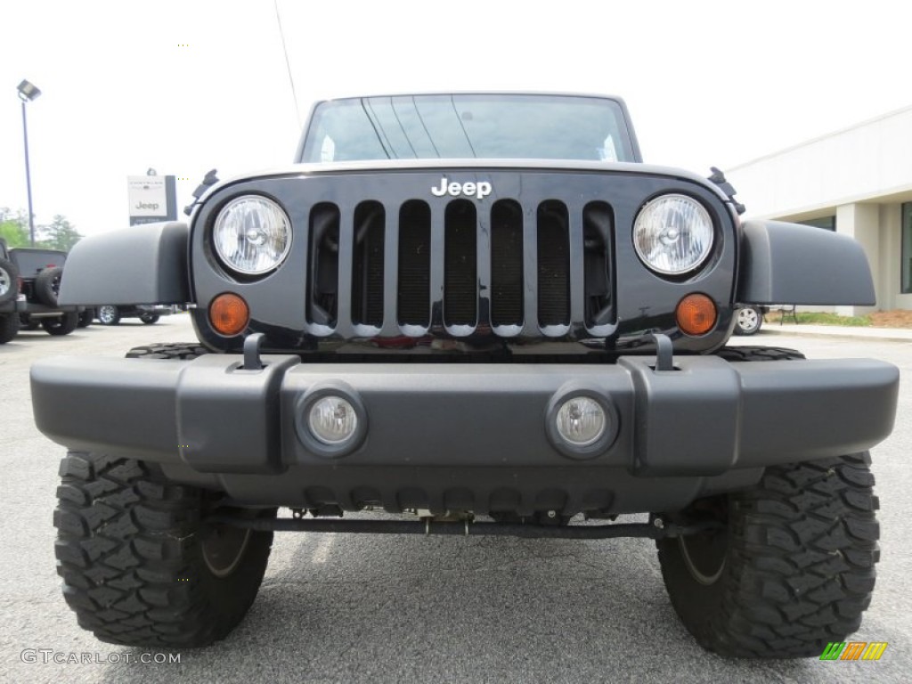 2009 Wrangler X 4x4 - Black / Dark Khaki/Medium Khaki photo #2