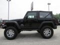 2009 Black Jeep Wrangler X 4x4  photo #4