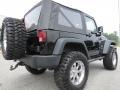 2009 Black Jeep Wrangler X 4x4  photo #7