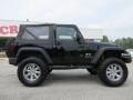 2009 Black Jeep Wrangler X 4x4  photo #8