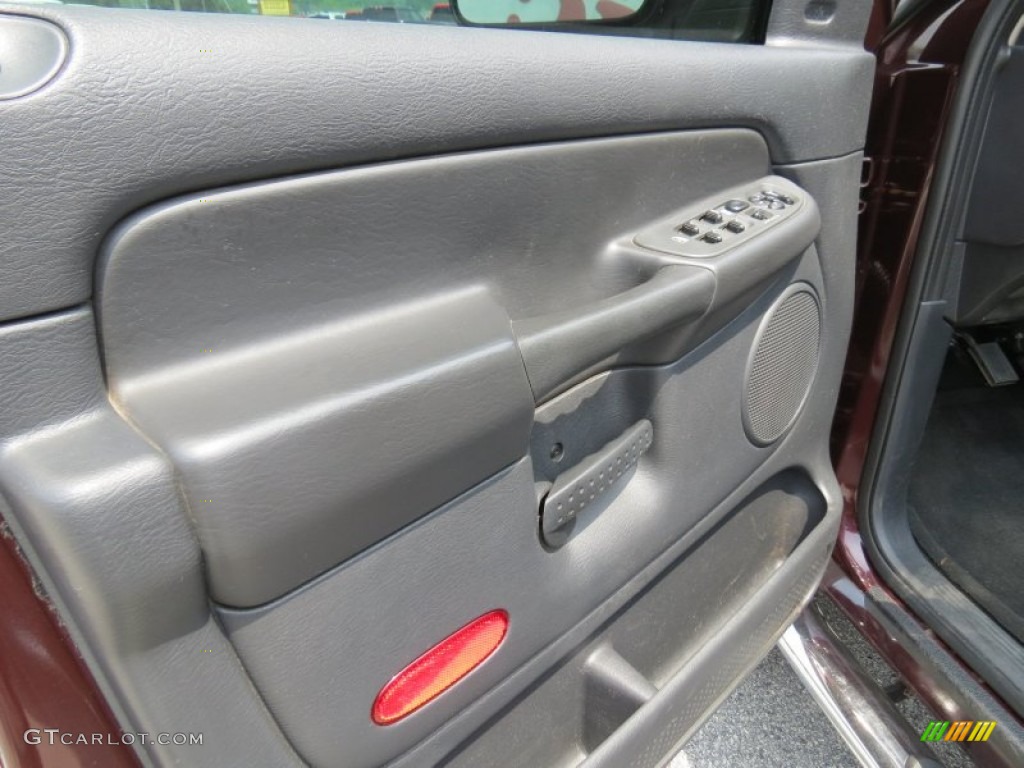 2004 Ram 3500 SLT Quad Cab 4x4 Dually - Deep Molten Red Metallic / Dark Slate Gray photo #12