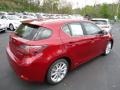 2012 Matador Red Mica Lexus CT 200h Hybrid Premium  photo #4