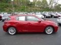 2012 Matador Red Mica Lexus CT 200h Hybrid Premium  photo #5