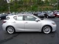 Tungsten Silver Pearl 2012 Lexus CT 200h Hybrid Premium Exterior