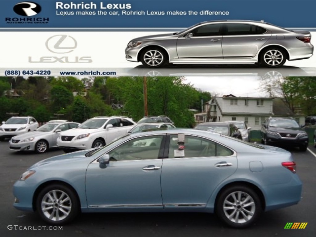 Cerulean Blue Metallic Lexus ES