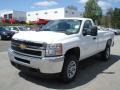 Summit White - Silverado 3500HD WT Regular Cab 4x4 Photo No. 2