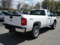 Summit White - Silverado 3500HD WT Regular Cab 4x4 Photo No. 6