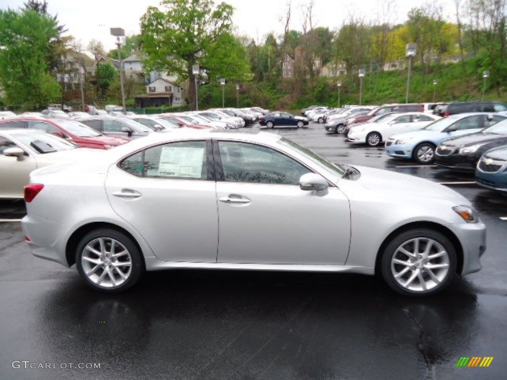 Tungsten Silver Pearl 2012 Lexus IS 350 AWD Exterior Photo #64466726