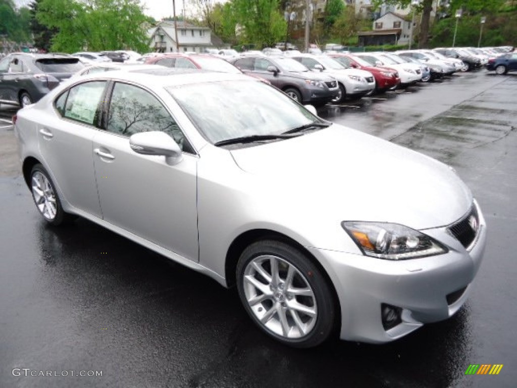 Tungsten Silver Pearl 2012 Lexus IS 350 AWD Exterior Photo #64466730