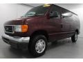 Dark Toreador Red Metallic 2006 Ford E Series Van E350 XLT Passenger
