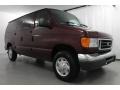 Dark Toreador Red Metallic - E Series Van E350 XLT Passenger Photo No. 3