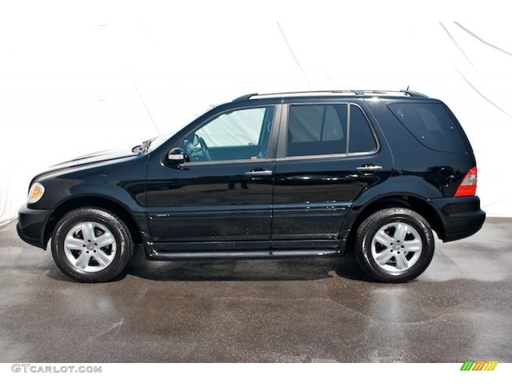 2005 ML 350 4Matic - Black / Charcoal photo #8
