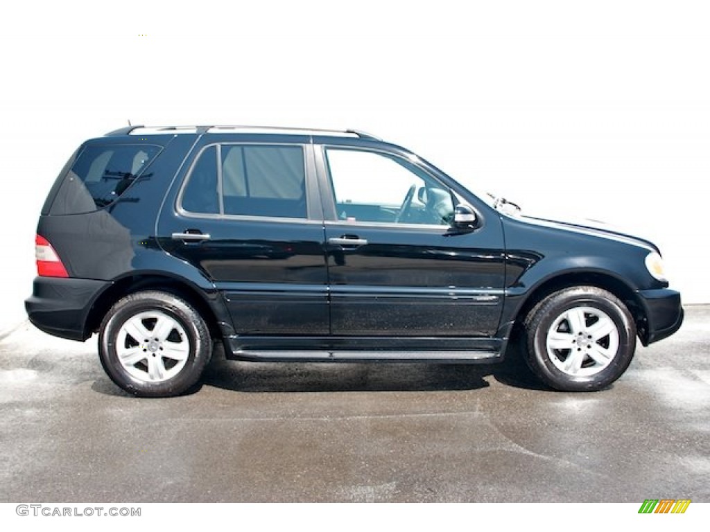 2005 ML 350 4Matic - Black / Charcoal photo #10