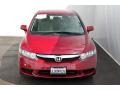 2009 Tango Red Pearl Honda Civic LX Sedan  photo #7