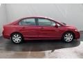 2009 Tango Red Pearl Honda Civic LX Sedan  photo #10