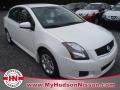 2012 Aspen White Nissan Sentra 2.0 SR  photo #1