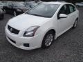 2012 Aspen White Nissan Sentra 2.0 SR  photo #7