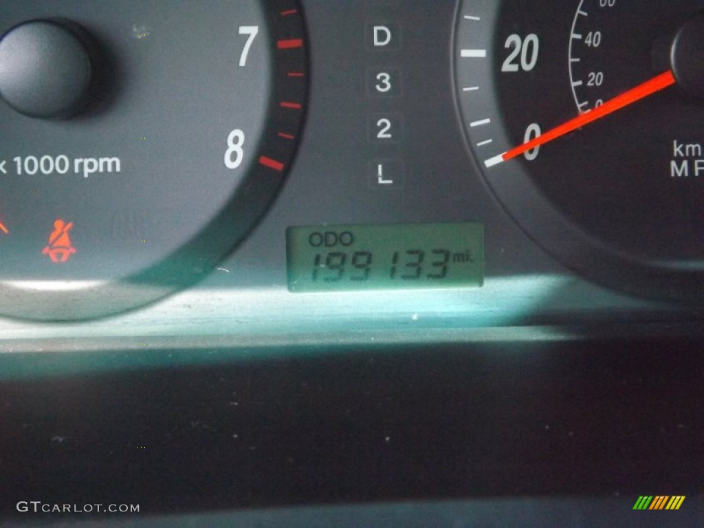 2006 Elantra GLS Sedan - Ebony Black / Gray photo #11