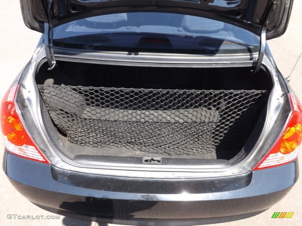 2006 Elantra GLS Sedan - Ebony Black / Gray photo #18