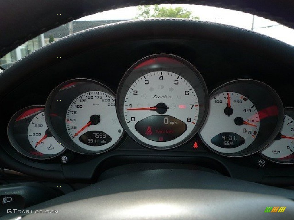 2009 Porsche 911 Turbo Cabriolet Gauges Photo #64470363
