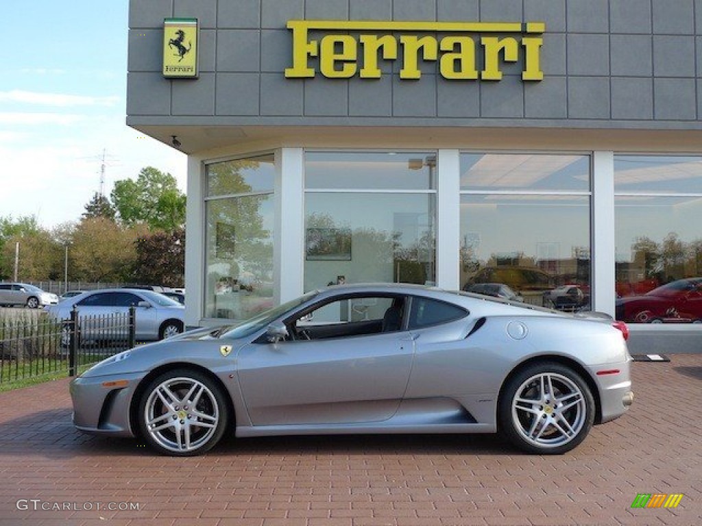 2006 F430 Coupe F1 - Titanium (Metallic Gray) / Nero (Black) photo #1