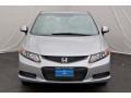 2012 Alabaster Silver Metallic Honda Civic EX Coupe  photo #2