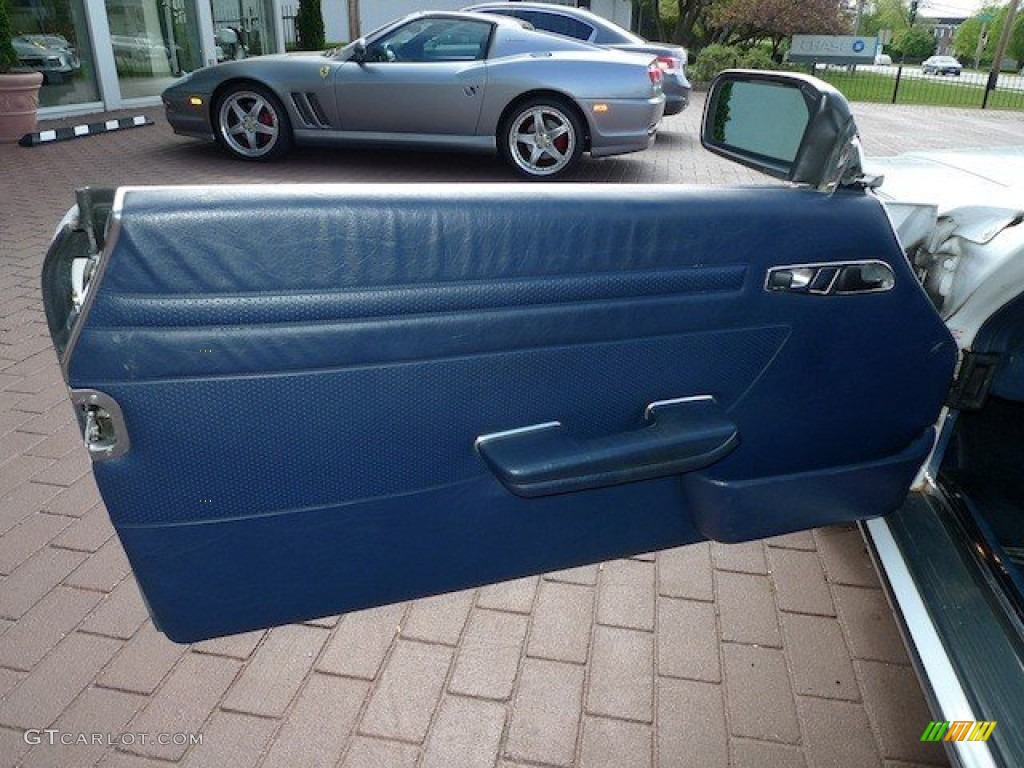 1988 Mercedes-Benz SL Class 560 SL Roadster Navy Door Panel Photo #64470858