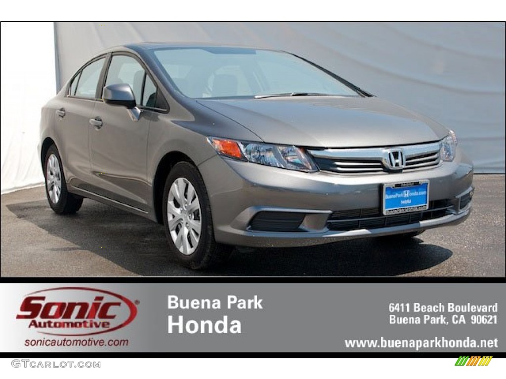 Polished Metal Metallic Honda Civic