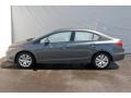 2012 Polished Metal Metallic Honda Civic LX Sedan  photo #4