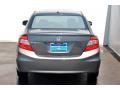 2012 Polished Metal Metallic Honda Civic LX Sedan  photo #6