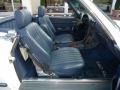 Navy 1988 Mercedes-Benz SL Class 560 SL Roadster Interior Color