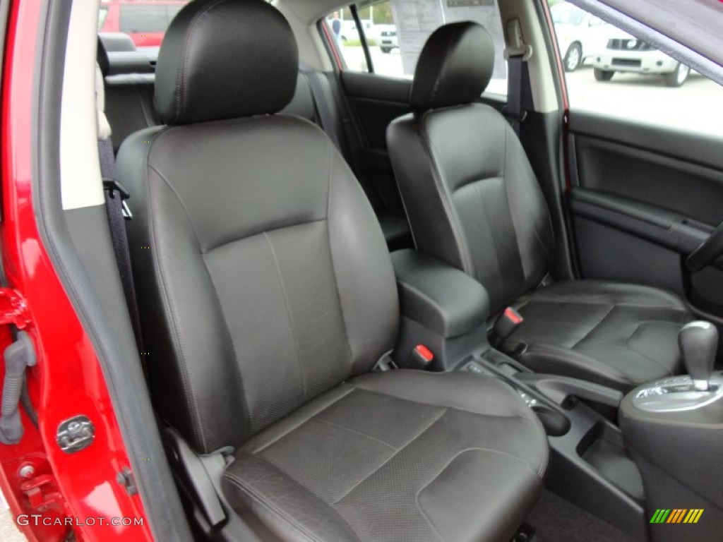 2010 Sentra 2.0 SL - Red Brick Metallic / Beige photo #12