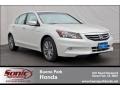 White Diamond Pearl - Accord EX-L V6 Sedan Photo No. 1
