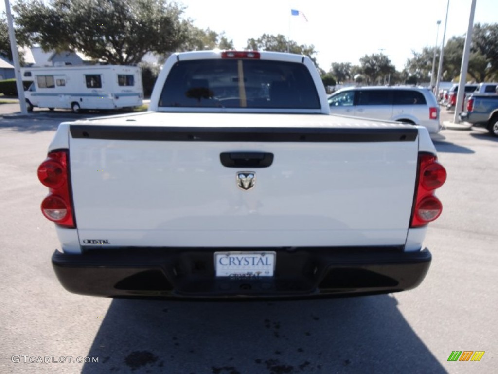 2008 Ram 1500 ST Quad Cab - Bright White / Medium Slate Gray photo #7