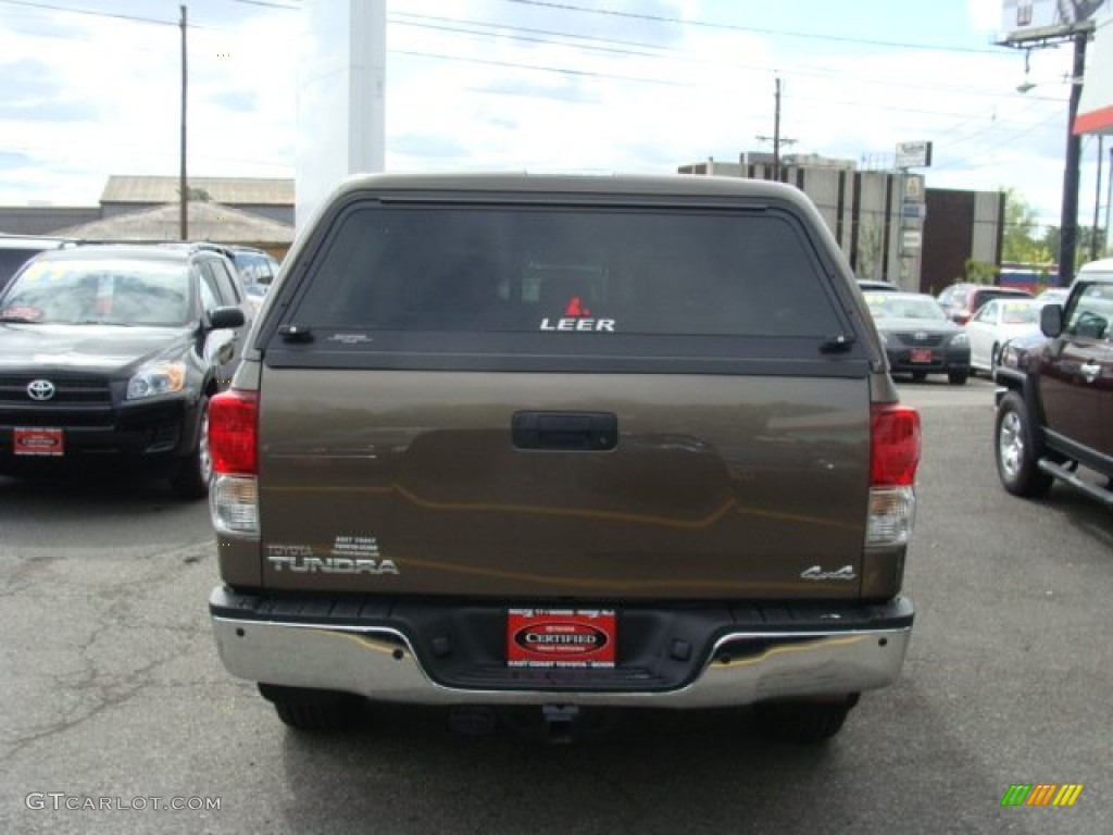 2010 Tundra Limited Double Cab 4x4 - Pyrite Brown Mica / Red Rock photo #5