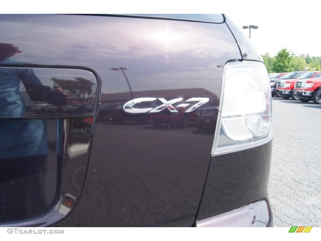 2007 CX-7 Touring - Black Cherry Mica / Sand photo #17