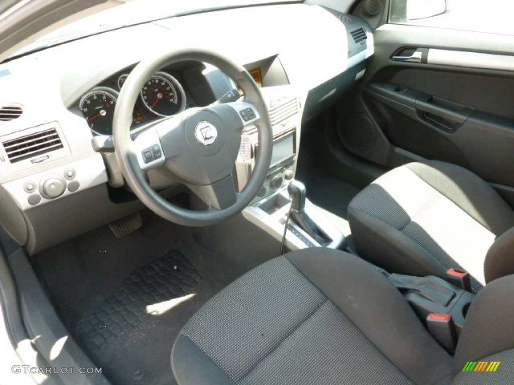 Charcoal Interior 2008 Saturn Astra XR Coupe Photo #64473564