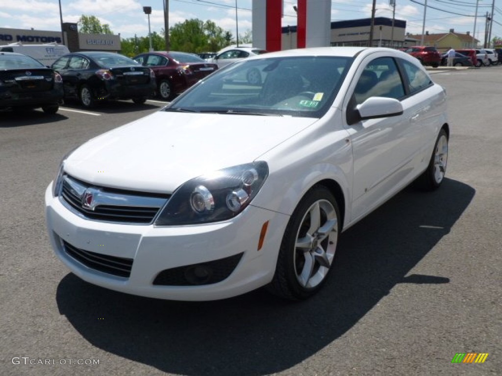 2008 Astra XR Coupe - Arctic White / Charcoal photo #7