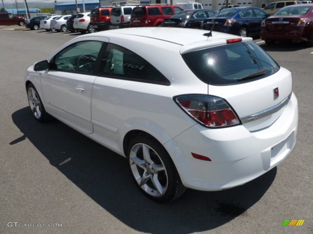 2008 Astra XR Coupe - Arctic White / Charcoal photo #9