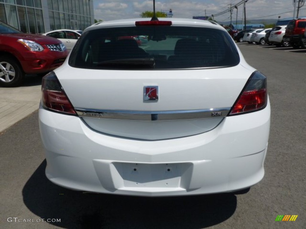 2008 Astra XR Coupe - Arctic White / Charcoal photo #10