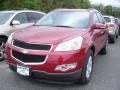 2012 Crystal Red Tintcoat Chevrolet Traverse LT  photo #1