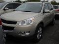 2012 Gold Mist Metallic Chevrolet Traverse LT  photo #1