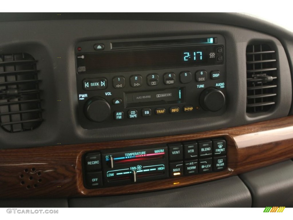 2002 LeSabre Custom - Titanium Blue Metallic / Graphite photo #10