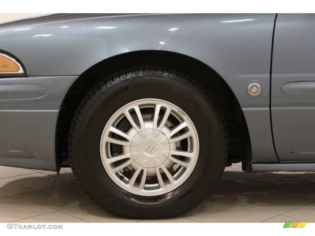 2002 LeSabre Custom - Titanium Blue Metallic / Graphite photo #18