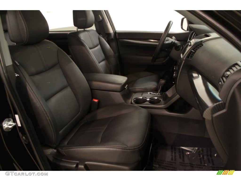 2011 Sorento SX V6 AWD - Ebony Black / Black photo #22