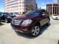 Barolo Red Metallic 2009 Mercedes-Benz ML 320 BlueTec 4Matic